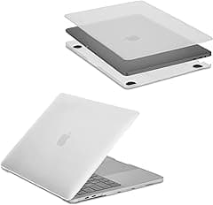 Case-Mate Snap-On Apple Macbook Pro 13" 2020 Case - Transparent Hardshell cover Impact & Scratch Protection, See-Through Apple Logo w/Keyboard Cover (US & UK Layout) (Clear) - Amazon.ae Price Tracker