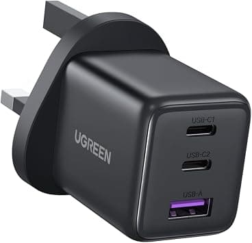 UGREEN USB C Charger 30W for iPhone 17 Pro Max Charger, 3 Ports, 38% Smaller Than Original, GaN Fast iPhone Adapter Type C 4-Security Protection USB C Adapter for iPhone 16/15/14, Galaxy S25, iPad - Amazon.ae Price Tracker