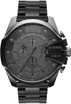 Diesel Mens Quartz Watch, Analog Display and Stainless Steel Strap, DZ4329 - Amazon.ae Price Tracker