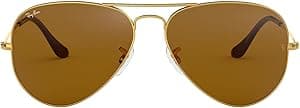 Ray-Ban RB3025 Classic Aviator Sunglasses - Amazon.ae Price Tracker