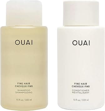 OUAI Fine Shampoo + Conditioner Set. Free from Sulfates. 10 Ounce (Pack of 2) Each. - Amazon.ae Price Tracker