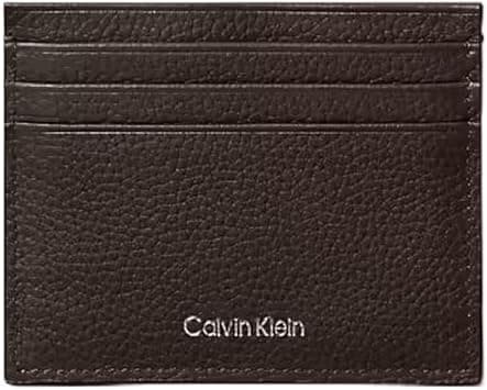 Calvin Klein FOIL EMBOSS CARDHOLD Mens Cardholder, Chocolate Martini, OS - Amazon.ae Price Tracker