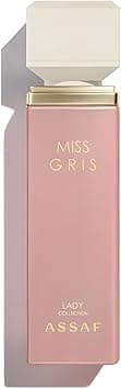 Asaf Perfume Miss Gris Eau de Parfum 100ml – Higher Concentration for Women | Hazelnut, Saffron & Pear | Jasmine & Rose Heart | عطر مس جريس من عساف للنساء الوردي | Long-Lasting Lady Collection Perfume - Amazon.ae Price Tracker
