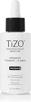 TiZO Photoceutical Advanced Vitamin C + E Serum with Ferulic Acid and Bakuchiol - Amazon.ae Price Tracker