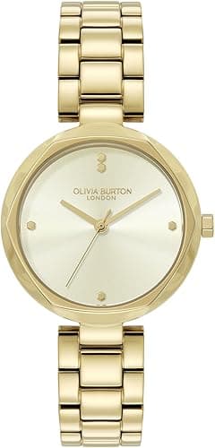 Olivia Burton Womens Dimension Quartz Basic, Ivory, One Size - Amazon.ae Price Tracker