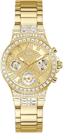 GUESS Ladies Sport Multifunction Glitz with Crystals 36mm Watch - Amazon.ae Price Tracker