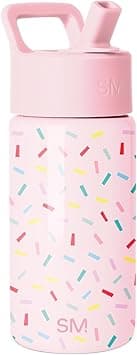 Simple Modern Kids Summit Water Bottle with Straw Lid | 14oz Stainless Steel Cup Insulated Tumbler for Toddlers, School | Confetti - Amazon.ae Price Tracker