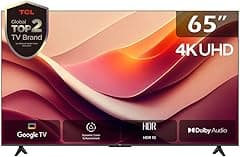TCL 65-Inch 4K Ultra HD Smart LED TV with TCL Google TV, HDR10, Dolby Audio, Voice Control, Dynamic Color Enhancement, Metallic Bezel-less, Bluetooth & Wi-Fi Connectivity | (65P69B - 2024 Model) - Amazon.ae Price Tracker