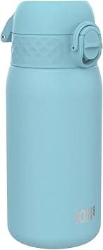 ION8 Lightweight Steel Kids Water Bottle, 400ml/13oz, Non-Insulated, Leak Proof, Easy to Open, Secure Lock, Dishwasher Safe, Fits Cup Holders, Carry Handle, Metal Water Bottle, Alaskan Blue - Amazon.ae Price Tracker