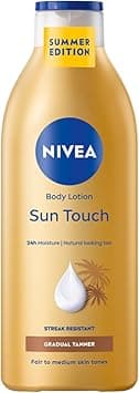 Nivea Sun Touch Body Lotion with Light Tanning Agent Body Cream with Summer Fragrance (1 x 400 ml) - Amazon.ae Price Tracker