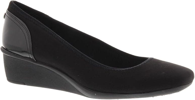 Anne Klein Sport Women's Wisher Fabric Wedge Pump - Amazon.ae Price Tracker