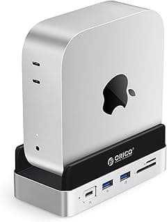 ORICO MiniDock Compatibility with Mac Mini M4, 10-in-1 Aluminum USB C Hub with M.2 SSD Enclosure, 10Gbps USB-C & USB-A, 4K HDMI, Gigabit Ethernet, SD/TF Card Readers-VS10 - Amazon.ae Price Tracker