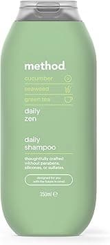 Method Daily Shampoo, Daily Zen, Cucumber, Seaweed & Green Tea Scent, Sulphate-Free, 350ml - Amazon.ae Price Tracker