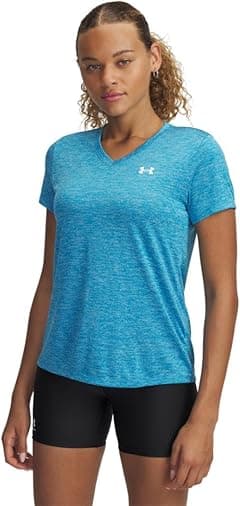 Under Armour womens Tech Twist Short Sleeve V Neck T-Shirt - Amazon.ae Price Tracker