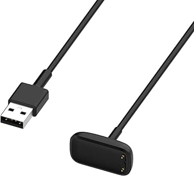 T Tersely 1M Long Charging Cable Clip Charger for Fitbit Luxe/Charge 6 / Charge 5, 1M/3.3ft Replacement Cord Magnetic Charger Cradles for Fitbit Luxe / Charge6 5 - Amazon.ae Price Tracker