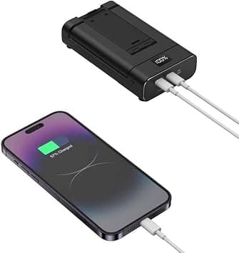 Green Lion 10000mAh Power Bank and Foldable Mobile Stand - Black - Amazon.ae Price Tracker