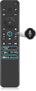 Replacement Voice Remote for Sony Bravia Google TVs, Remote Control Compatible with Sony Bravia XR/K Series 4K HDR QLED OLED Google Smart TVs - Amazon.ae Price Tracker