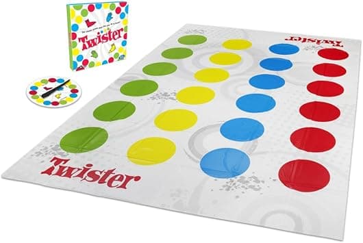 Hasbro Gaming - Twister Party Game for Family and Kids Ages 6 and Up, Indoor and Outdoor Game for Kids Ages 6+, 2-4 Players - Amazon.ae Price Tracker