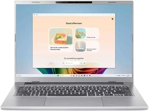 Acer Aspire A14 AI Laptop 14th Gen Intel Core Ultra 7-256V Octa Core Upto 4.8GHz/16GB LPDDR5X RAM/1TB SSD Storage/Intel® Arc™ 140V Graphics/14" WUXGA IPS OLED/W11/Backlit KB/WiFi-7/Pure Silver - Amazon.ae Price Tracker