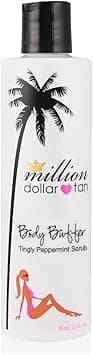 MILLION DOLLAR TAN Body Buffer - Tingly Peppermint Exfoliating Scrub (8 oz) - Amazon.ae Price Tracker