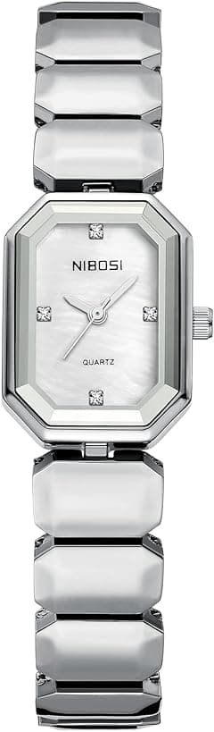 NIBOSI Women's Watch Analog Watch for Ladies Fashion Minimalism Waterproof Stainless Steel Casual Wrist Watches Birthday Gift - Amazon.ae Price Tracker