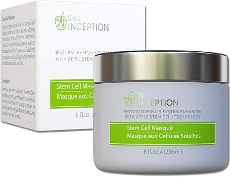 Olez Apple Stem Cell Mask Restores Dull and Dry Hair, Treats the Scalp and Promotes Hair Growth & Volume, Hydrates, Anti-Frizz - With Apple Stem Cell, Argan Oil & Anti-Aging Natural Vitamins Complex - Amazon.ae Price Tracker