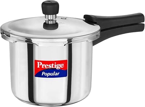 Prestige Popular Stainless Steel Pressure Cooker 3 Ltr | Silver - Amazon.ae Price Tracker