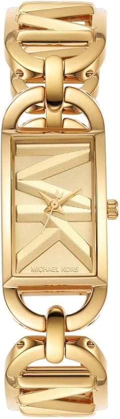 Michael Kors MK Empire Three-Hand Gold-Tone Stainless Steel Watch. SKU MK7406 - Amazon.ae Price Tracker
