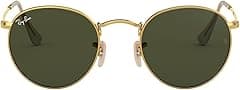 Ray-Ban Rb3447 Round Metal Sunglasses - Amazon.ae Price Tracker