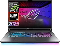 ASUS (Upgraded) Latest 2025 ROG Strix G16 Gaming Laptop, 16" FHD 165Hz Display, 16-Core AMD Ryzen 9 8940HX, RTX 5070 Ti, 16GB RAM, 1TB SSD, Eclipse Grey - Amazon.ae Price Tracker