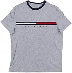 Tommy Hilfiger Men's Short Sleeve Signature Stripe Graphic T-shirt - Amazon.ae Price Tracker