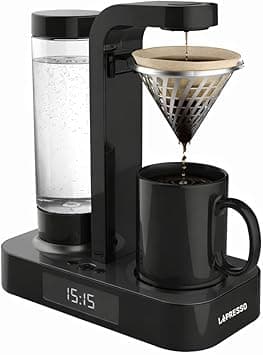 LePresso Drip Coffee Maker, Multiple Brewing Modes for Drip Coffee Machine, 600W with LED Clock Display, Over-Heating Protection with Auto Shutdown Mode, 350mL Ceramic Cup & 500mL Water Tank Capacity - Amazon.ae Price Tracker