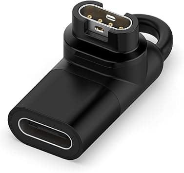 Kissmart Garmin Watch Charger USB C Adapter, Charging Cable Converter for Garmin Fenix 7X 7S 7, Forerunner 45 55 245, Approach S10 S40 S42 S62, Vivoacitve 3 4, Instinct, Venu 2 2S (1) - Amazon.ae Price Tracker