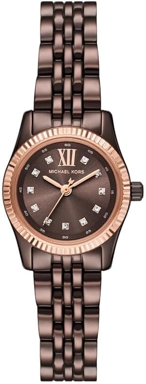 Michael Kors Lexington Watch for Women, 26mm Quartz Three Hand Movement with Stainless Steel Strap - Amazon.ae Price Tracker