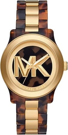 Michael Kors Women's Watch with Three Hand Movement Track Mixed Watch with 38 mm Case - Amazon.ae Price Tracker