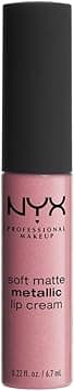NYX PROFESSIONAL MAKEUP Soft Matte Metallic Lip Cream, Milan 10 - Amazon.ae Price Tracker