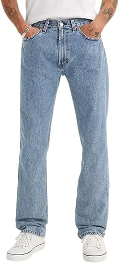 Levi's Mens 505 Regular Jeans (pack of 1) - Amazon.ae Price Tracker