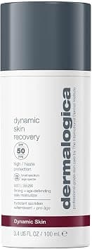 Dermalogica Dynamic Skin Recovery SPF50 Moisturiser - Hydrates & Combats Skin Ageing, Rich In Antioxidant & White Tea, Protects from UVA & UVB Rays, Blends Seamlessly for a Flawless Finish, 100ml - Amazon.ae Price Tracker