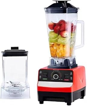 2000W Heavy Duty Commercial Blender Stationary Mixer Food Processor Ice Smoothies for Kitchen High Power Juicer Blender BPA Free - Amazon.ae Price Tracker