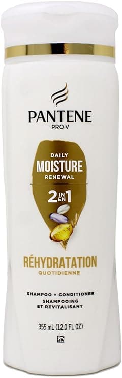 Pantene PRO-V Daily Moisture Renewal 2 in 1 Shampoo + Conditioner, 12 oz - Amazon.ae Price Tracker