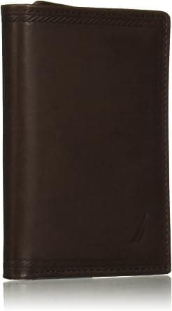 Nautica Men's Classic Leather Trifold RFID Wallet (Available in Smooth or Pebble Grain) - Amazon.ae Price Tracker