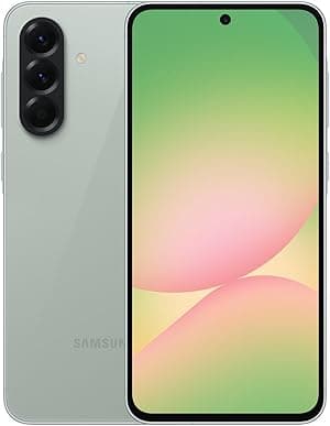SAMSUNG Galaxy A56 5G 2025 with AI | 256GB, 8GB, Dual SIM | 6.7" 120Hz AMOLED, Water Resistant, Android 15 | International Model Factory Unlocked for T-Mobile, Global | 25W Charger Bundle (Olive) - Amazon.ae Price Tracker