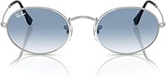 RAY-BAN Unisex's Oval Sunglasses, Silver/Clear Gradient Blue, 51 mm - Amazon.ae Price Tracker