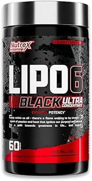 Nutrex Research Lipo 6 Black Ultra Concentrate Fat Loss Support 60 Capsules (NEW PACK) - Amazon.ae Price Tracker