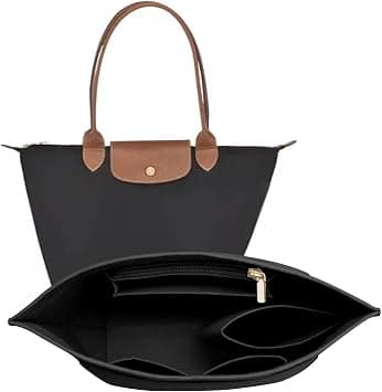 Felt Organiser Insert for Longchamp Le Pliage L Bag, Black - Amazon.ae Price Tracker