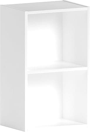 Vida Designs Oxford 2 Tier Cube Bookcase, White Wooden Shelving Display Storage Unit Office Living Room Furniture - Amazon.ae Price Tracker
