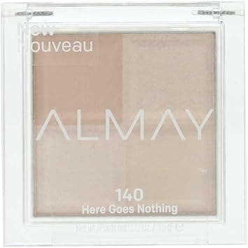 Almay Eyeshadow Palette, Longlasting Eye Makeup, Single Shade Eye Color in Matte, Metallic, Satin and Glitter Finish, Hypoallergenic, 140 Here Goes Nothing, 0.12 Oz - Amazon.ae Price Tracker