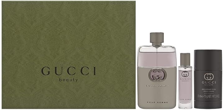 Gucci Guilty Pour Homme Gift Set for Men - Amazon.ae Price Tracker