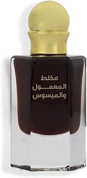Almajed for Oud Dehn Mukhallat Al-Maamoul And Al-Mabsous Perfume Oil, 60ml - Amazon.ae Price Tracker