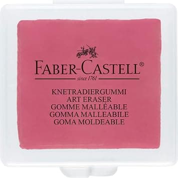 Faber-Castell Art Eraser 127321 Kneading Eraser in Plastic Box, 1 Piece, Yellow, Red, Blue Assorted - Amazon.ae Price Tracker